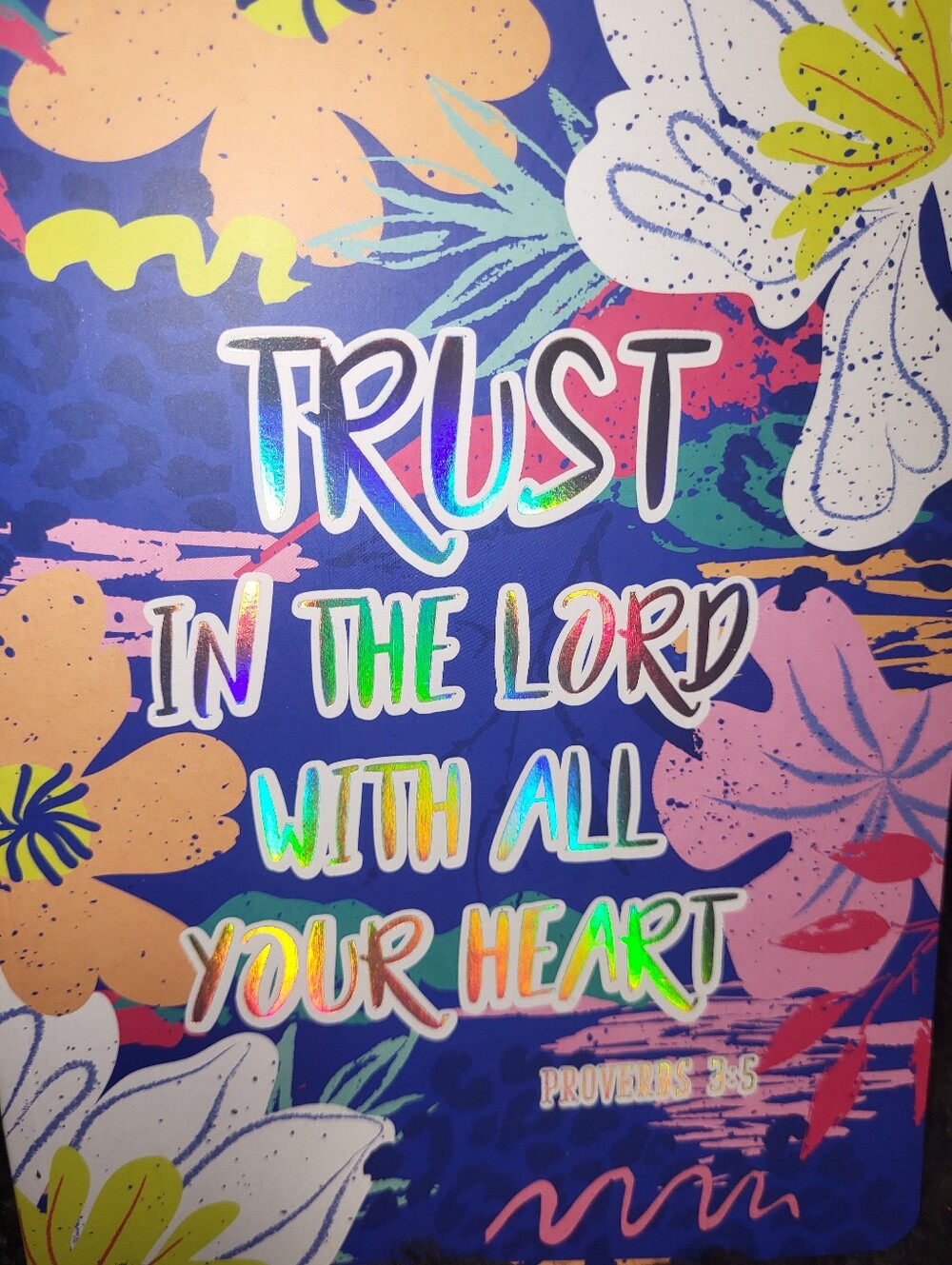 Colorful Floral Faith Journal - Choose 1 - Picture 3 of 9